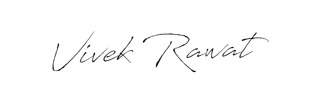 How to make Vivek Rawat signature? Antro_Vectra is a professional autograph style. Create handwritten signature for Vivek Rawat name. Vivek Rawat signature style 6 images and pictures png