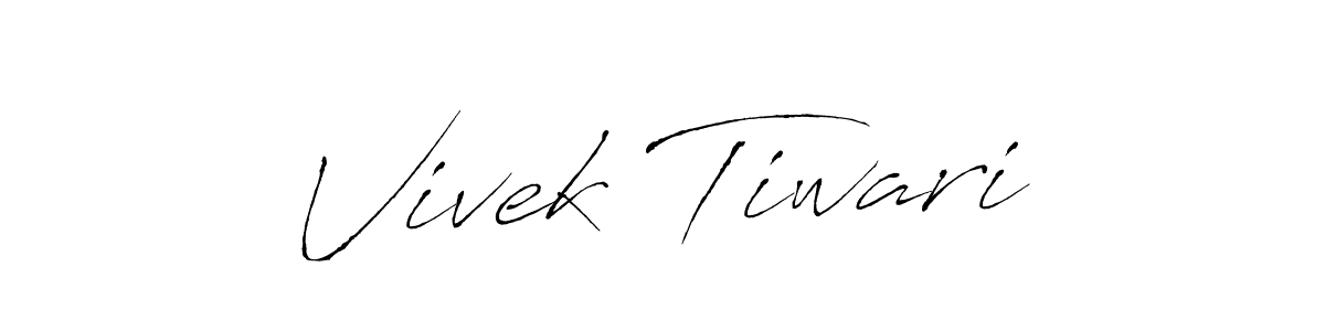 How to make Vivek Tiwari signature? Antro_Vectra is a professional autograph style. Create handwritten signature for Vivek Tiwari name. Vivek Tiwari signature style 6 images and pictures png