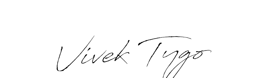 It looks lik you need a new signature style for name Vivek Tygo. Design unique handwritten (Antro_Vectra) signature with our free signature maker in just a few clicks. Vivek Tygo signature style 6 images and pictures png