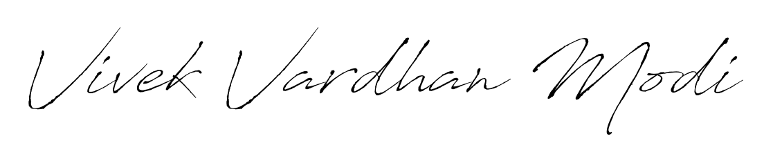 Achieve flawless digital penmanship with Vivek Vardhan Modi name in Antro_Vectra font. The perfect tool for creating online signatures. Vivek Vardhan Modi signature style 6 images and pictures png