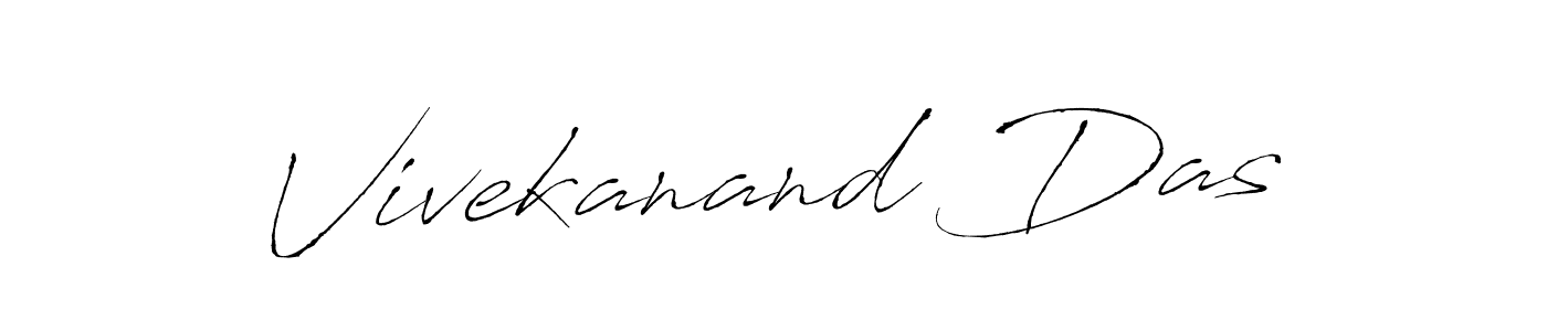 How to make Vivekanand Das signature? Antro_Vectra is a professional autograph style. Create handwritten signature for Vivekanand Das name. Vivekanand Das signature style 6 images and pictures png