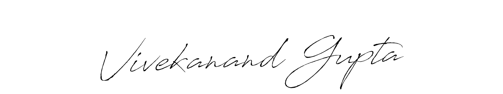 It looks lik you need a new signature style for name Vivekanand Gupta. Design unique handwritten (Antro_Vectra) signature with our free signature maker in just a few clicks. Vivekanand Gupta signature style 6 images and pictures png