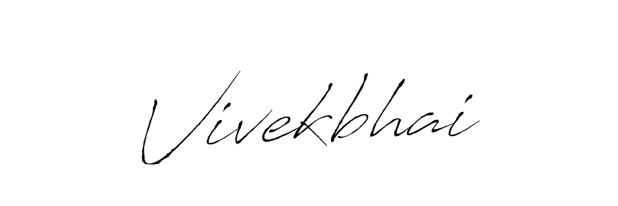 if you are searching for the best signature style for your name Vivekbhai. so please give up your signature search. here we have designed multiple signature styles  using Antro_Vectra. Vivekbhai signature style 6 images and pictures png