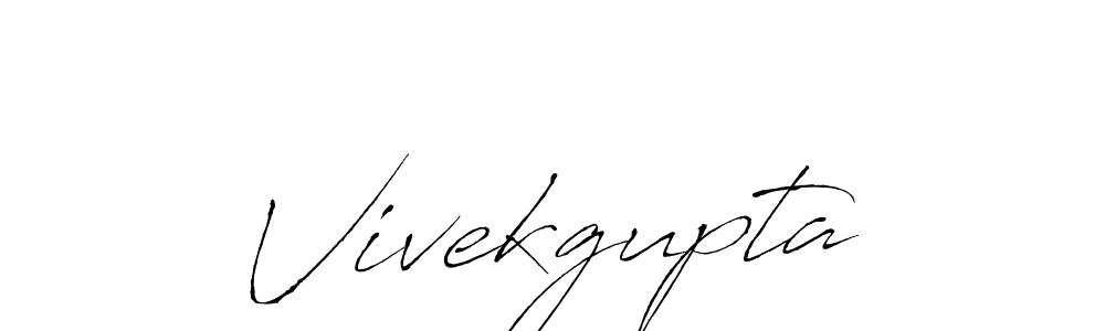 Use a signature maker to create a handwritten signature online. With this signature software, you can design (Antro_Vectra) your own signature for name Vivekgupta. Vivekgupta signature style 6 images and pictures png