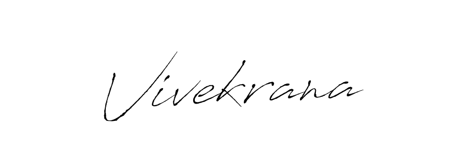 You should practise on your own different ways (Antro_Vectra) to write your name (Vivekrana) in signature. don't let someone else do it for you. Vivekrana signature style 6 images and pictures png