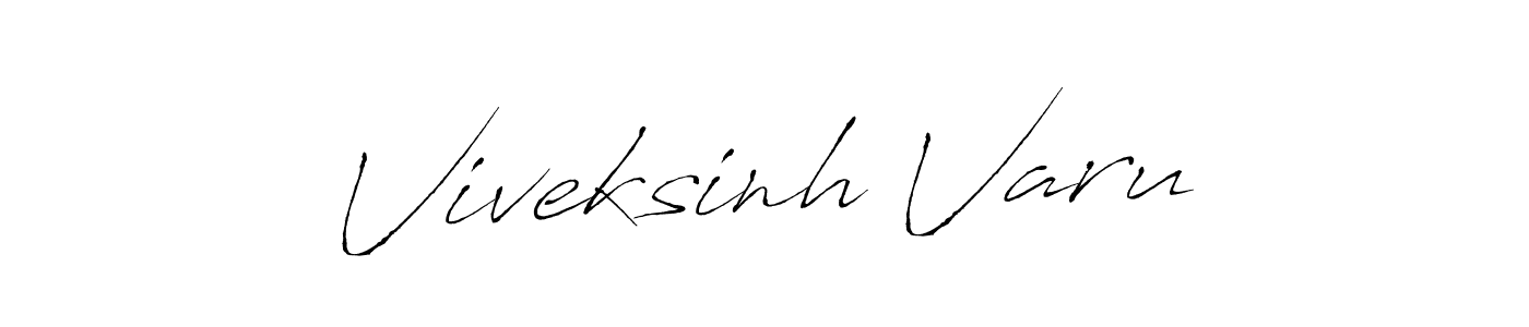 Make a beautiful signature design for name Viveksinh Varu. Use this online signature maker to create a handwritten signature for free. Viveksinh Varu signature style 6 images and pictures png