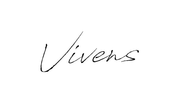 How to make Vivens signature? Antro_Vectra is a professional autograph style. Create handwritten signature for Vivens name. Vivens signature style 6 images and pictures png