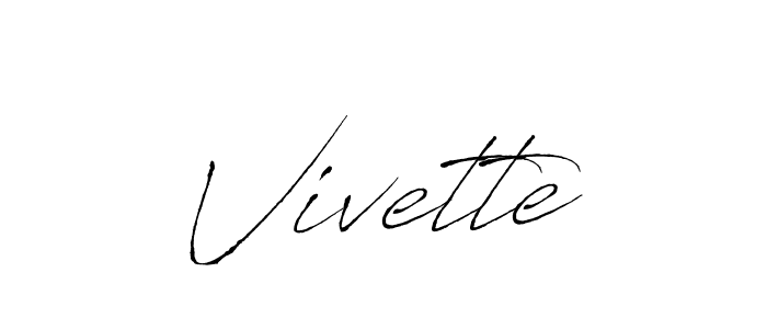 Also we have Vivette name is the best signature style. Create professional handwritten signature collection using Antro_Vectra autograph style. Vivette signature style 6 images and pictures png