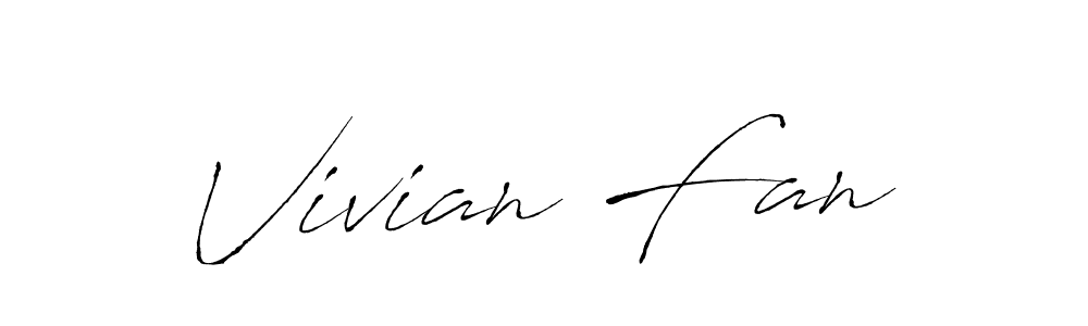 if you are searching for the best signature style for your name Vivian Fan. so please give up your signature search. here we have designed multiple signature styles  using Antro_Vectra. Vivian Fan signature style 6 images and pictures png