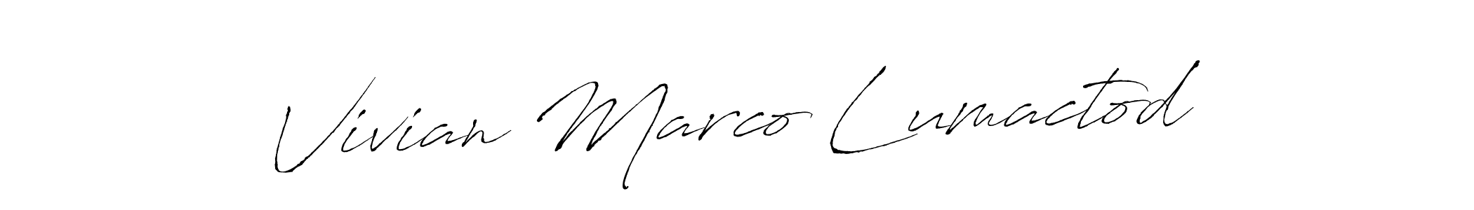 This is the best signature style for the Vivian Marco Lumactod name. Also you like these signature font (Antro_Vectra). Mix name signature. Vivian Marco Lumactod signature style 6 images and pictures png