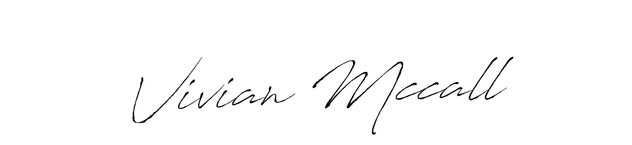 This is the best signature style for the Vivian Mccall name. Also you like these signature font (Antro_Vectra). Mix name signature. Vivian Mccall signature style 6 images and pictures png