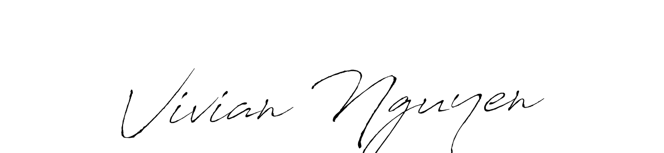 You can use this online signature creator to create a handwritten signature for the name Vivian Nguyen. This is the best online autograph maker. Vivian Nguyen signature style 6 images and pictures png
