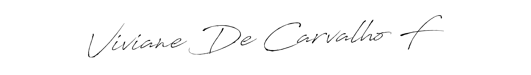 The best way (Antro_Vectra) to make a short signature is to pick only two or three words in your name. The name Viviane De Carvalho F include a total of six letters. For converting this name. Viviane De Carvalho F signature style 6 images and pictures png