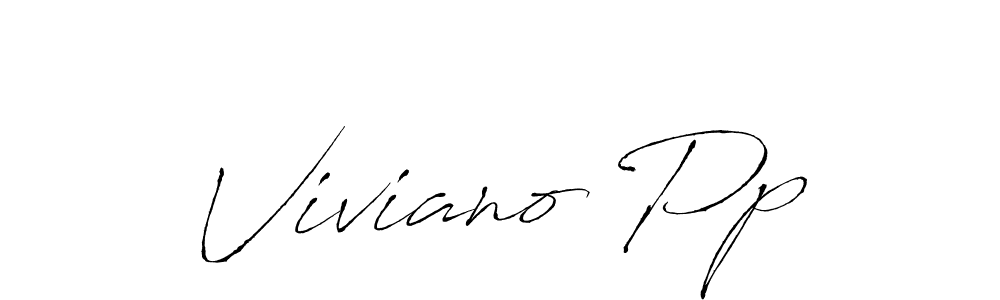 Make a beautiful signature design for name Viviano Pp. Use this online signature maker to create a handwritten signature for free. Viviano Pp signature style 6 images and pictures png