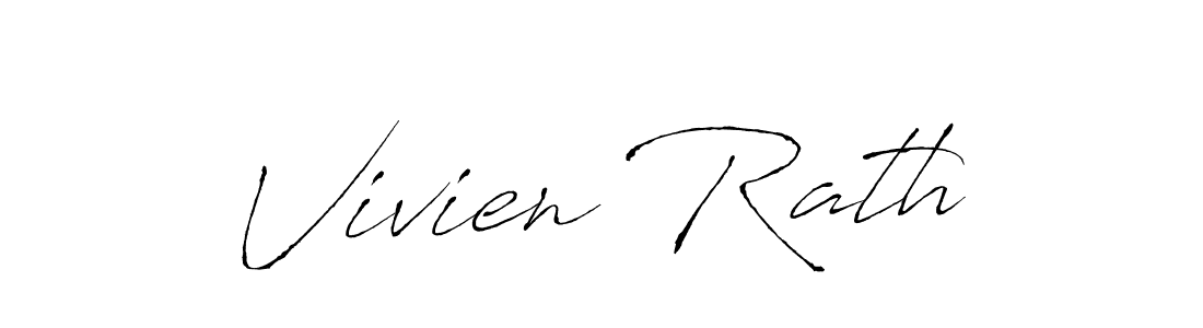 How to make Vivien Rath name signature. Use Antro_Vectra style for creating short signs online. This is the latest handwritten sign. Vivien Rath signature style 6 images and pictures png