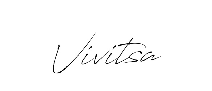 How to make Vivitsa name signature. Use Antro_Vectra style for creating short signs online. This is the latest handwritten sign. Vivitsa signature style 6 images and pictures png