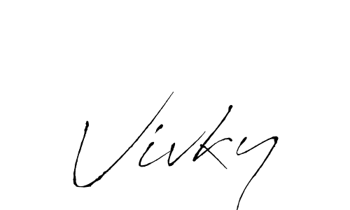 Make a beautiful signature design for name Vivky. Use this online signature maker to create a handwritten signature for free. Vivky signature style 6 images and pictures png