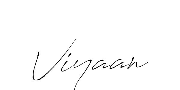 Make a beautiful signature design for name Viyaan. With this signature (Antro_Vectra) style, you can create a handwritten signature for free. Viyaan signature style 6 images and pictures png