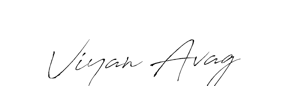Design your own signature with our free online signature maker. With this signature software, you can create a handwritten (Antro_Vectra) signature for name Viyan Avag. Viyan Avag signature style 6 images and pictures png
