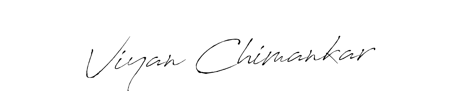 Make a beautiful signature design for name Viyan Chimankar. Use this online signature maker to create a handwritten signature for free. Viyan Chimankar signature style 6 images and pictures png
