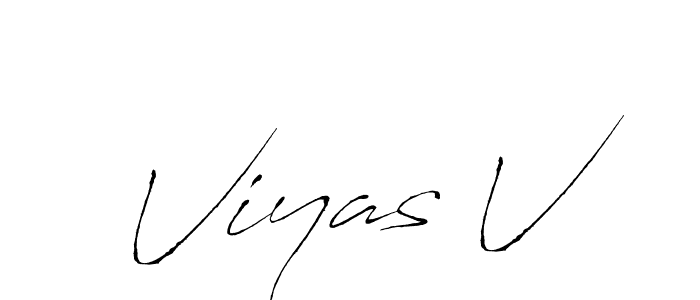 Make a beautiful signature design for name Viyas V. Use this online signature maker to create a handwritten signature for free. Viyas V signature style 6 images and pictures png