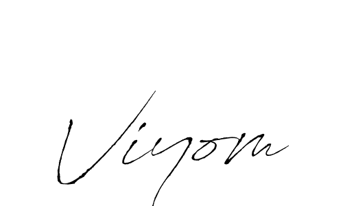 It looks lik you need a new signature style for name Viyom. Design unique handwritten (Antro_Vectra) signature with our free signature maker in just a few clicks. Viyom signature style 6 images and pictures png