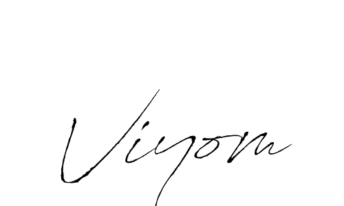 It looks lik you need a new signature style for name Viyom. Design unique handwritten (Antro_Vectra) signature with our free signature maker in just a few clicks. Viyom signature style 6 images and pictures png