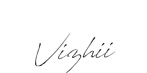 Also we have Vizhii name is the best signature style. Create professional handwritten signature collection using Antro_Vectra autograph style. Vizhii signature style 6 images and pictures png
