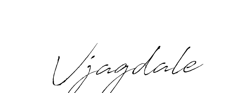 Make a beautiful signature design for name Vjagdale. Use this online signature maker to create a handwritten signature for free. Vjagdale signature style 6 images and pictures png