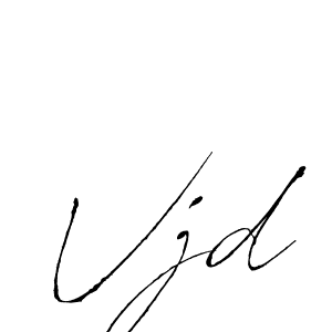 Antro_Vectra is a professional signature style that is perfect for those who want to add a touch of class to their signature. It is also a great choice for those who want to make their signature more unique. Get Vjd name to fancy signature for free. Vjd signature style 6 images and pictures png
