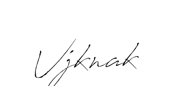 Antro_Vectra is a professional signature style that is perfect for those who want to add a touch of class to their signature. It is also a great choice for those who want to make their signature more unique. Get Vjknak name to fancy signature for free. Vjknak signature style 6 images and pictures png
