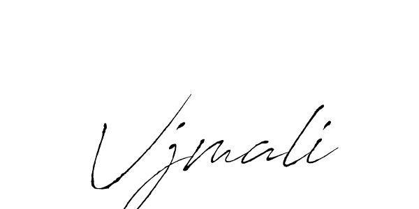 The best way (Antro_Vectra) to make a short signature is to pick only two or three words in your name. The name Vjmali include a total of six letters. For converting this name. Vjmali signature style 6 images and pictures png