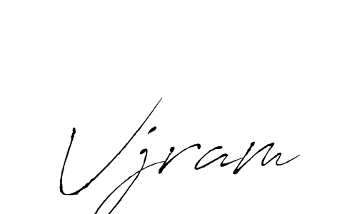 Similarly Antro_Vectra is the best handwritten signature design. Signature creator online .You can use it as an online autograph creator for name Vjram. Vjram signature style 6 images and pictures png