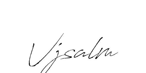 Best and Professional Signature Style for Vjsalm. Antro_Vectra Best Signature Style Collection. Vjsalm signature style 6 images and pictures png