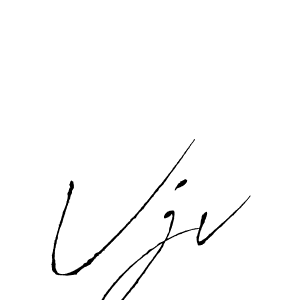 Use a signature maker to create a handwritten signature online. With this signature software, you can design (Antro_Vectra) your own signature for name Vjv. Vjv signature style 6 images and pictures png