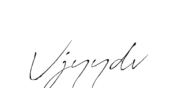 How to Draw Vjyydv signature style? Antro_Vectra is a latest design signature styles for name Vjyydv. Vjyydv signature style 6 images and pictures png