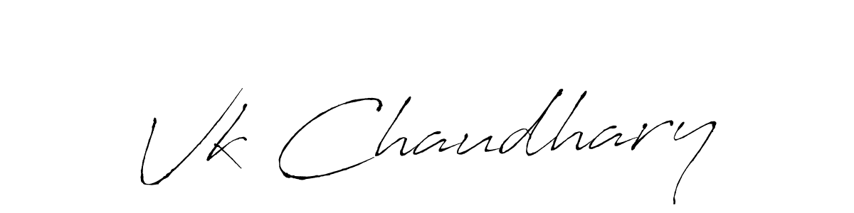 It looks lik you need a new signature style for name Vk Chaudhary. Design unique handwritten (Antro_Vectra) signature with our free signature maker in just a few clicks. Vk Chaudhary signature style 6 images and pictures png