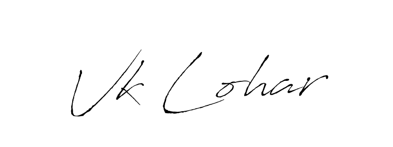The best way (Antro_Vectra) to make a short signature is to pick only two or three words in your name. The name Vk Lohar include a total of six letters. For converting this name. Vk Lohar signature style 6 images and pictures png
