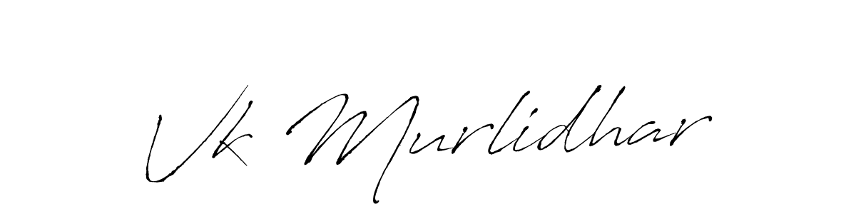 Once you've used our free online signature maker to create your best signature Antro_Vectra style, it's time to enjoy all of the benefits that Vk Murlidhar name signing documents. Vk Murlidhar signature style 6 images and pictures png