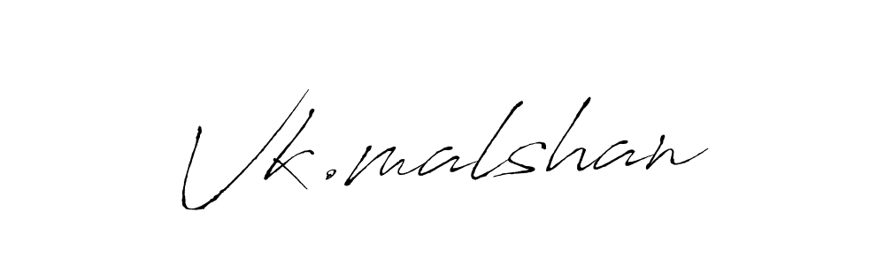 You can use this online signature creator to create a handwritten signature for the name Vk.malshan. This is the best online autograph maker. Vk.malshan signature style 6 images and pictures png