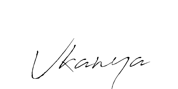 Once you've used our free online signature maker to create your best signature Antro_Vectra style, it's time to enjoy all of the benefits that Vkanya name signing documents. Vkanya signature style 6 images and pictures png