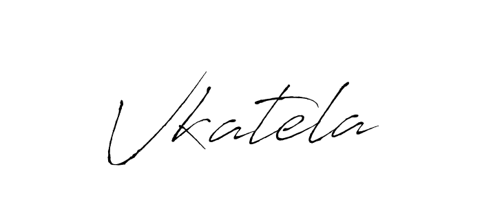 The best way (Antro_Vectra) to make a short signature is to pick only two or three words in your name. The name Vkatela include a total of six letters. For converting this name. Vkatela signature style 6 images and pictures png