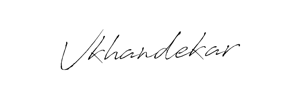 Make a beautiful signature design for name Vkhandekar. Use this online signature maker to create a handwritten signature for free. Vkhandekar signature style 6 images and pictures png