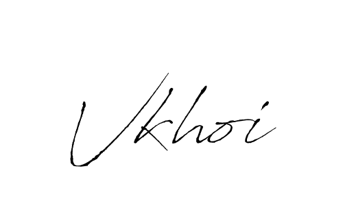 Once you've used our free online signature maker to create your best signature Antro_Vectra style, it's time to enjoy all of the benefits that Vkhoi name signing documents. Vkhoi signature style 6 images and pictures png