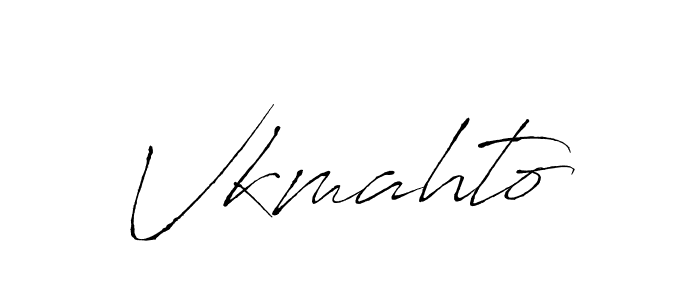 You can use this online signature creator to create a handwritten signature for the name Vkmahto. This is the best online autograph maker. Vkmahto signature style 6 images and pictures png