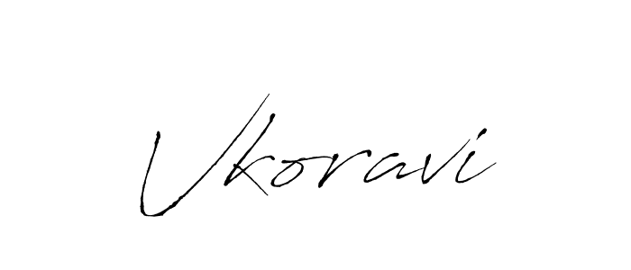 Once you've used our free online signature maker to create your best signature Antro_Vectra style, it's time to enjoy all of the benefits that Vkoravi name signing documents. Vkoravi signature style 6 images and pictures png