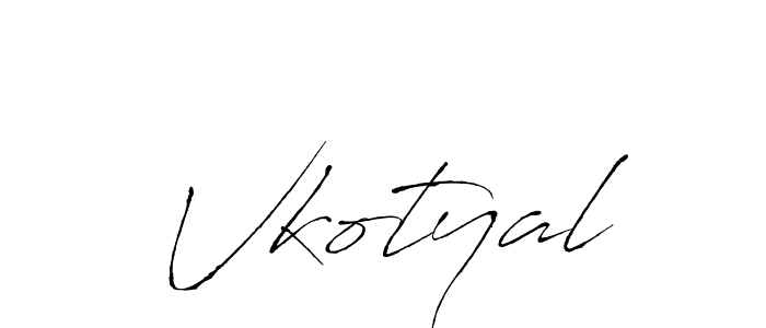 Make a beautiful signature design for name Vkotyal. Use this online signature maker to create a handwritten signature for free. Vkotyal signature style 6 images and pictures png