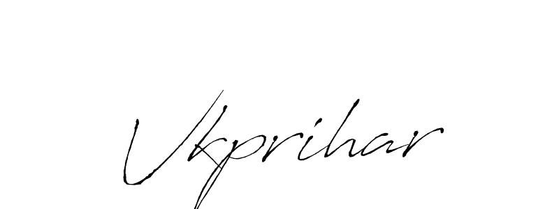 The best way (Antro_Vectra) to make a short signature is to pick only two or three words in your name. The name Vkprihar include a total of six letters. For converting this name. Vkprihar signature style 6 images and pictures png