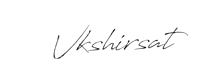 Also we have Vkshirsat name is the best signature style. Create professional handwritten signature collection using Antro_Vectra autograph style. Vkshirsat signature style 6 images and pictures png