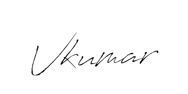 Also we have Vkumar name is the best signature style. Create professional handwritten signature collection using Antro_Vectra autograph style. Vkumar signature style 6 images and pictures png